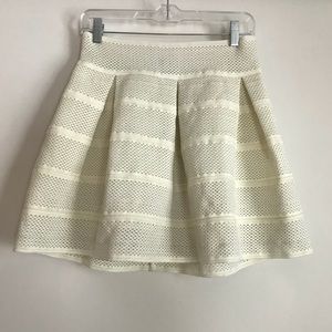 Off White Mini Skirt